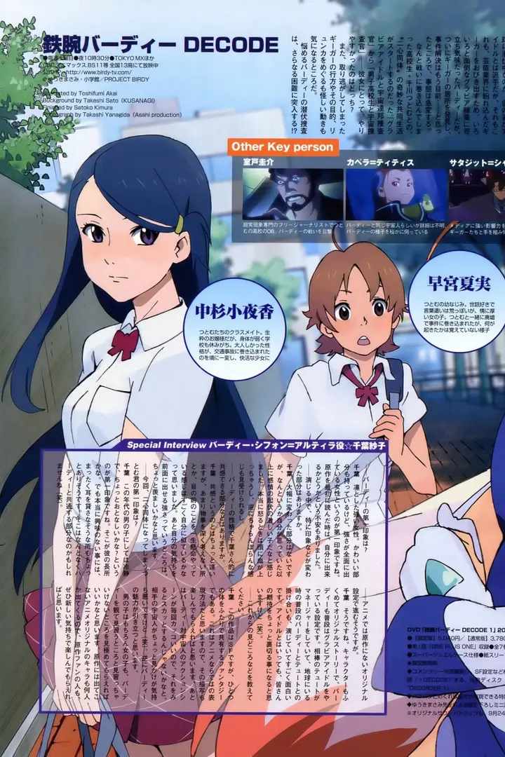 Tetsuwan Birdy Decode:02 Sub Indo : Episode 1 - 12 (End)