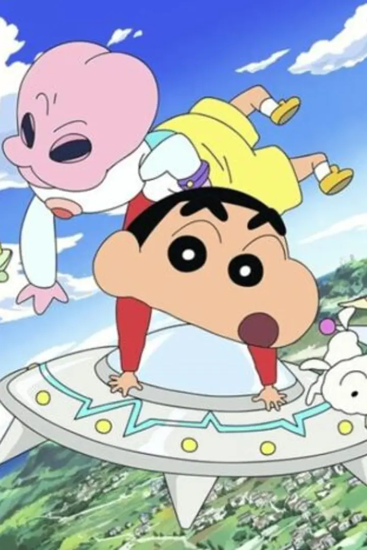 Crayon Shin-chan Movie 25: Shin-chan Shuurai! Uchuujin Shiriri BD Sub Indo